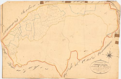 Saint-Pierre-le-Chastel - 53 FI 1167      Section A de Banière, 2ème feuille