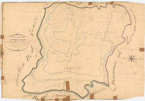 Saint-Pierre-le-Chastel - 53 FI 1171      Section C de Rozier, 2ème feuille