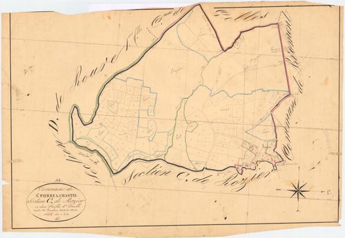 Saint-Pierre-le-Chastel - 53 FI 1170      Section C de Rozier, 1ère feuille