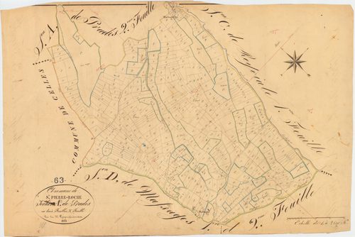 Saint-Pierre-Roche - 51 FI 1227      Section A des Prades, 3ème feuille
