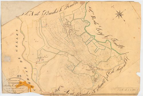 Saint-Pierre-Roche - 51 FI 1226      Section A des Prades, 2ème feuille