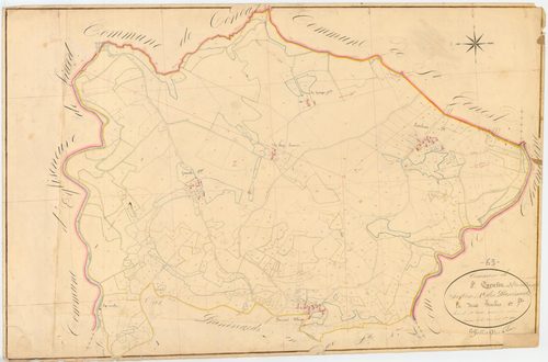 Saint-Quentin-sur-Sauxillanges - 54 Fi 917      Section A des Planissards, 1ère feuille