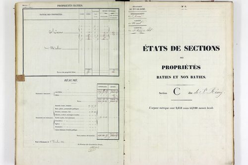 Saint-Rémy-de-Blot - P 10568/3      Section C