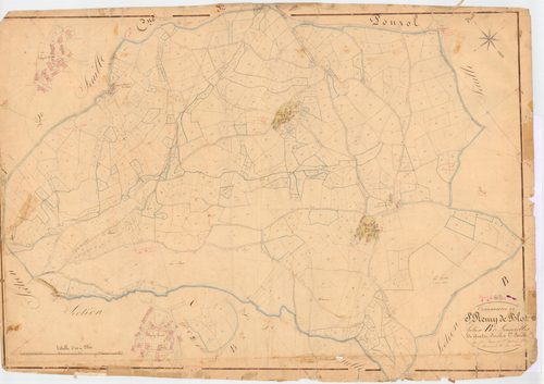 Saint-Rémy-de-Blot - 53 FI 1216      Section B de Graverolles, 1ère feuille