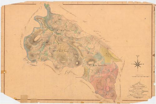 Saint-Rémy-de-Blot - 53 FI 1213      Tableau d'assemblage du plan cadastral parcellaire de la commune de Saint-Rémy-de-Blot
