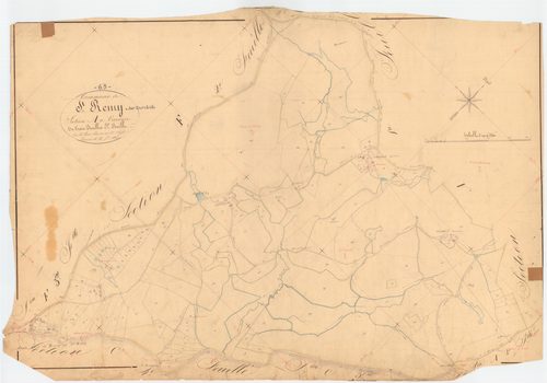 Saint-Rémy-sur-Durolle - 55 FI 993      Section A de Voirdière, 3ème feuille