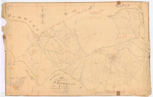 Saint-Rémy-sur-Durolle - 55 FI 992      Section A de Voirdière, 1ère feuille
