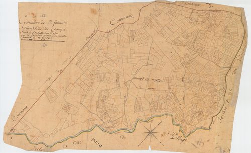 Saint-Saturnin - 51 FI 1251      Section E des Champs