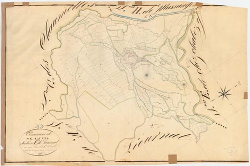 Saint-Sauves-d'Auvergne - 54 Fi 945      Section F de Liournat, 1ère feuille