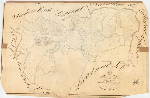 Saint-Sauves-d'Auvergne - 54 Fi 947      Section F de Liournat, 3ème feuille