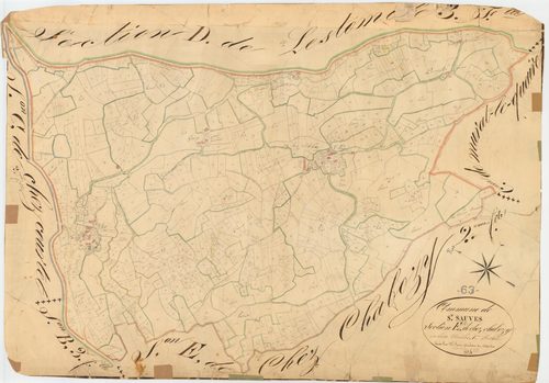 Saint-Sauves-d'Auvergne - 54 Fi 943      Section E de chez Chabory, 1ère feuille