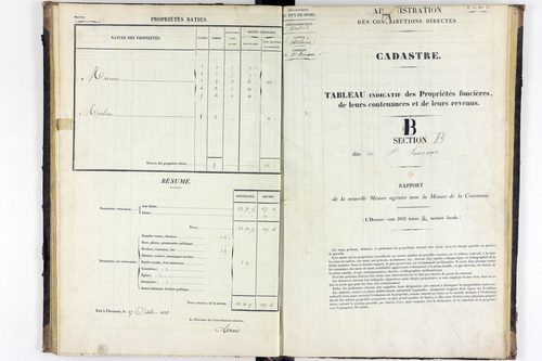 Saint-Sauveur-la-Sagne - P 12548/2      Section B