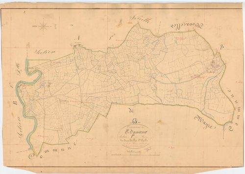 Saint-Sauveur-la-Sagne - 55 FI 1014      Section A de Besse, 2ème feuille