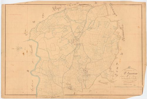 Saint-Sauveur-la-Sagne - 55 FI 1013      Section A de Besse, 1ère feuille