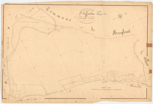 Saint-Sylvestre-Pragoulin - 53 FI 1221      Section A des Cétaires, 1ère feuille