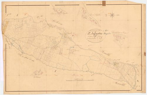 Saint-Sylvestre-Pragoulin - 53 FI 1222      Section A des Cétaires, 2ème feuille