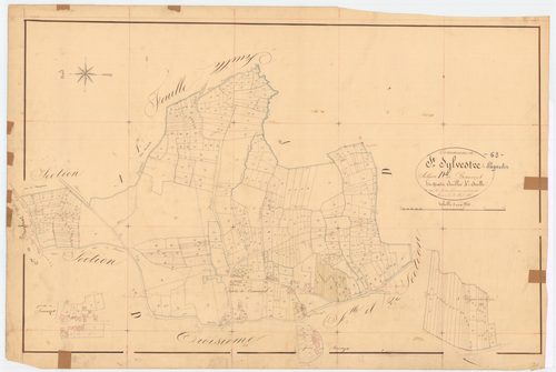 Saint-Sylvestre-Pragoulin - 53 FI 1234      Section D de Beauvezet, 4ème feuille
