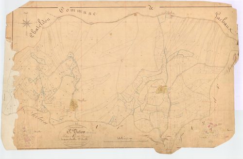 Saint-Victor-Montvianeix - 55 FI 1019      Section A de chez Dassaud, 2ème feuille