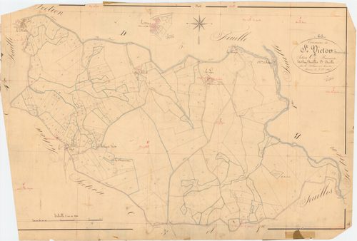 Saint-Victor-Montvianeix - 55 FI 1027      Section C de Bariande, 2ème feuille