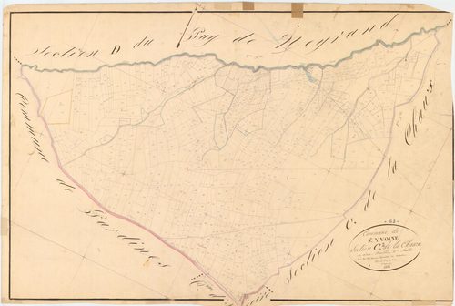 Saint-Yvoine - 54 Fi 977      Section C de la Chaux, 2ème feuille