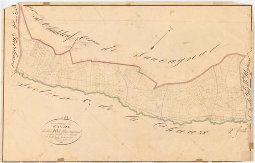 Saint-Yvoine - 54 Fi 979      Section D de Neyrand, 2ème feuille
