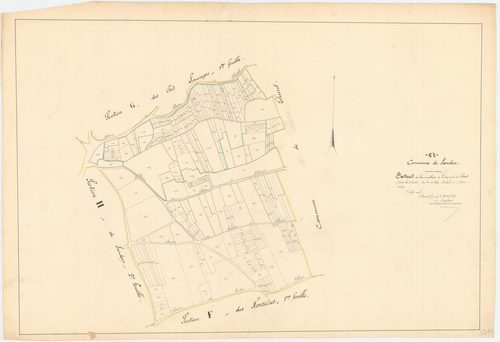 Sardon - 53 FI 1238      Section G des Prés Sauvages, 2ème feuille
