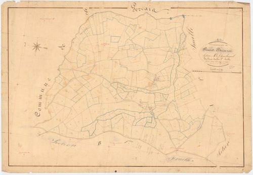 Sauret-Besserve - 53 FI 1243      Section A de Chambonnet, 1ère feuille