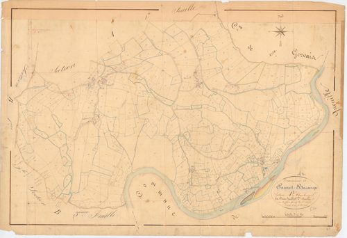 Sauret-Besserve - 53 FI 1244      Section A de Chambonnet, 2ème feuille