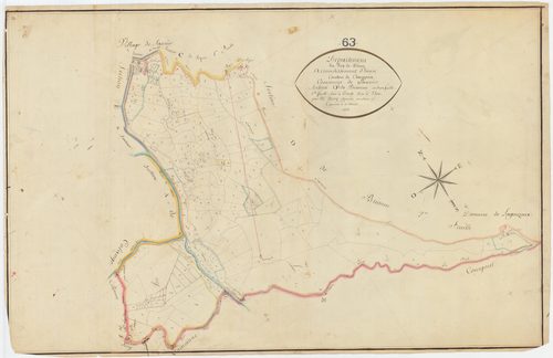 Saurier - 54 Fi 986      Section D de Brionne, 1ère feuille