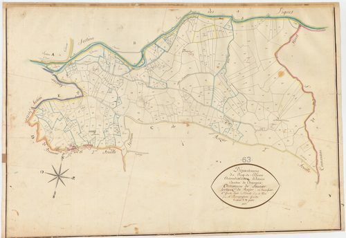 Saurier - 54 Fi 984      Section C de Rozier, 1ère feuille