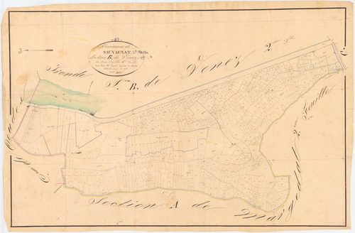 Sauvagnat-Sainte-Marthe - 54 Fi 992      Section B de Venez, 1ère feuille