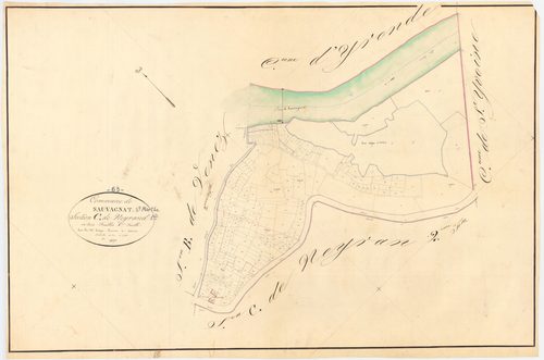 Sauvagnat-Sainte-Marthe - 54 Fi 994      Section C de Neyrand, 1ère feuille