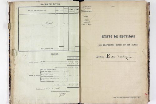 La Sauvetat - P 9922/2      Section E