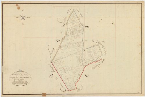 La Sauvetat - 51 FI 1305      Section F de la Sauvetat, 3ème feuille
