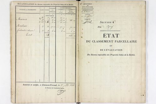 Sauviat - P 12551/3      Section C