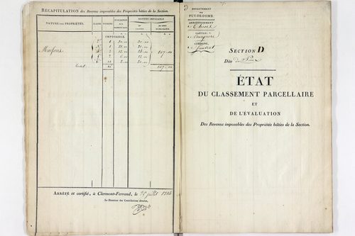 Sauviat - P 12551/4      Section D