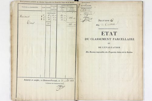 Sauviat - P 12551/7      Section G
