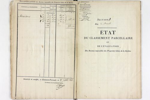 Sauviat - P 12551/9      Section J