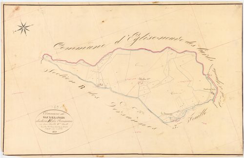Sauxillanges - 54 Fi 1006      Section B des Versannes, 2ème feuille
