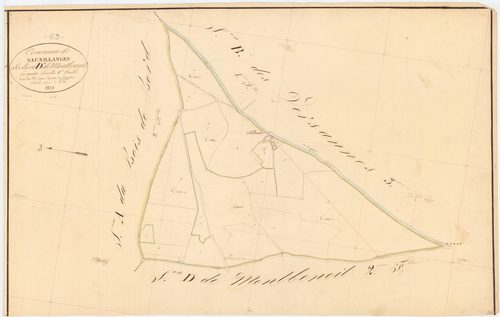 Sauxillanges - 54 Fi 1011      Section D de Montbenoît, 1ère feuille