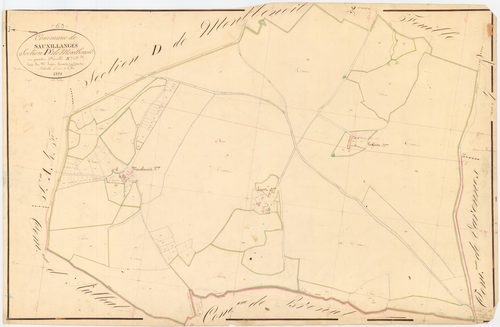 Sauxillanges - 54 Fi 1013      Section D de Montbenoît, 3ème feuille