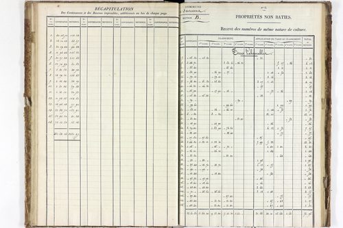 Savennes - P 9927/1      Section A