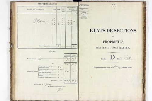 Savennes - P 9927/4      Section D