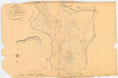 Savennes - 51 FI 1314      Section D de Pradelle, 2ème feuille