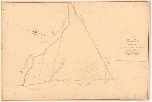 Servant - 53 FI 1250      Section A de Montignat, 2ème feuille