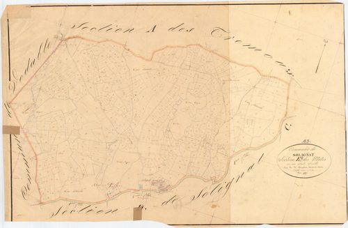 Solignat - 54 Fi 1034      Section E des Plates