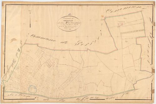 Solignat - 54 Fi 1029      Section B de Montplaisir, 1ère feuille