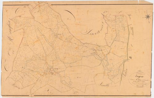 Sugères - 51 FI 1324      Section A de Malpy et le Vermillier, 1ère feuille