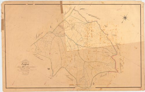 Sugères - 51 FI 1326      Section B du Fouilloux et Esclatine, 1ère feuille