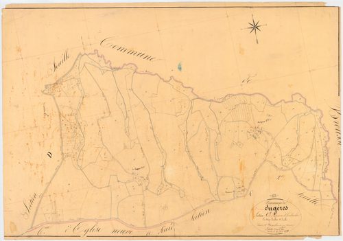 Sugères - 51 FI 1329      Section C de Pupudon et Trébuche, 1ère feuille